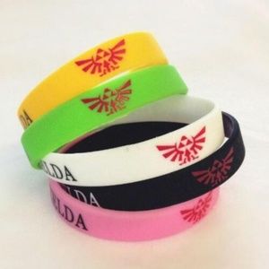 NEW LEGEND OF ZELDA LINK WRISTBANDS VIDEO GAME ACCESSORIES GAMER GIFTS